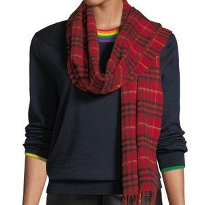 NWT BURBERRY TONAL VINTAGE CHECK CASHMERE SCARF